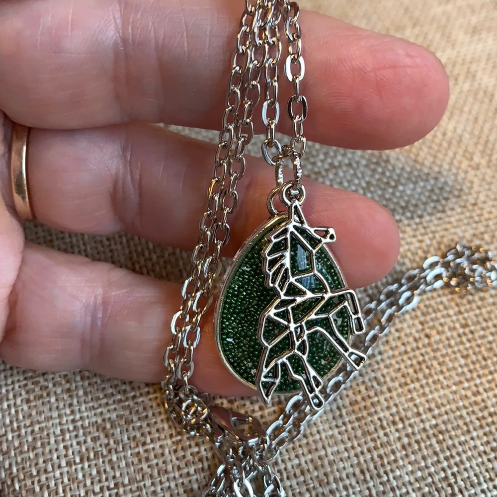 Unicorn Necklace One of A Kind 24”
